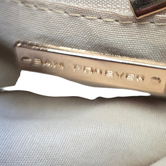 3am Forver Elegant Tan Fur-Trimmed Women's Bag - Picture 3 of 5